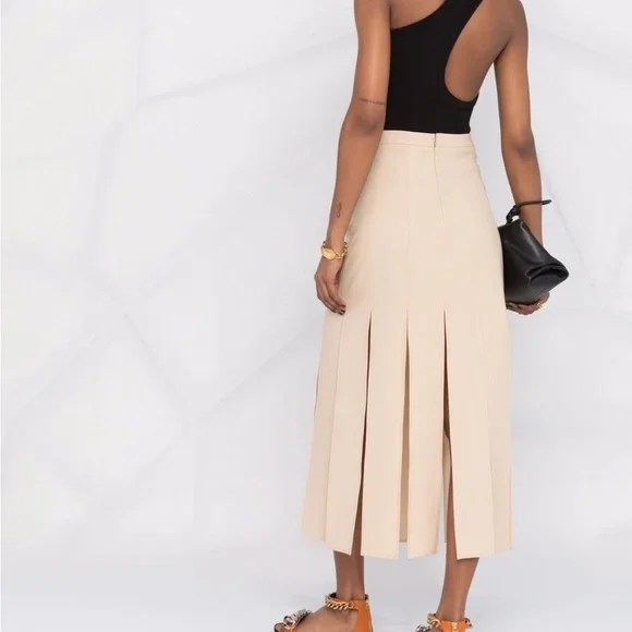 12 storeez wide fringe skirt, brand new with tags still on - Picture 2 of 6